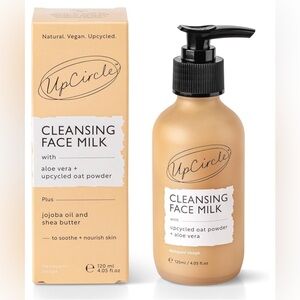 UPCIRCLE Cleansing Face Milk with Aloe Vera + Oat Powder 4.05oz